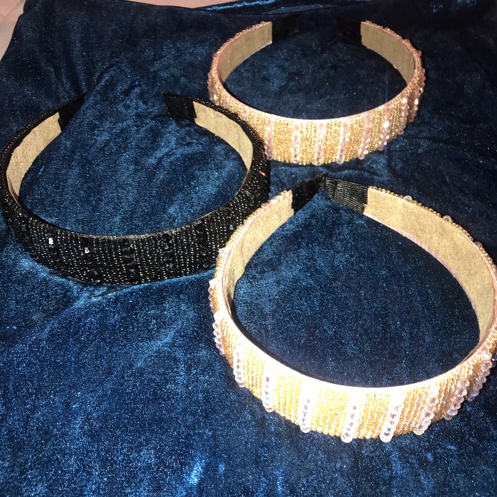 New Beaded Hair Headbands